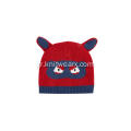 Boy's Knitted Warm Fleece Lined Ultraman Beanie Cap